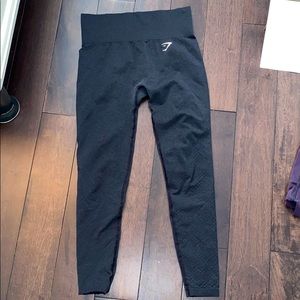 Gymshark black high rise legging size medium